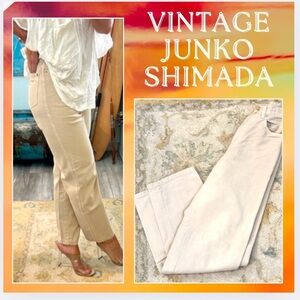 VTG Junko Shimada,Paris, Incredible Luxury High-Waisted, 1980’s Vintage,Size 0/2